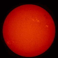 Image of Sun's chromosphere