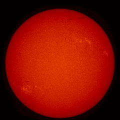 Image of Sun's chromosphere