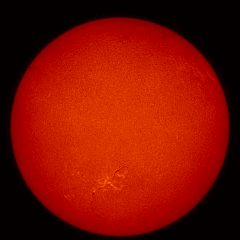 Image of Sun's chromosphere