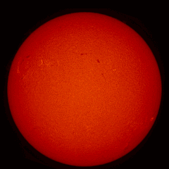 Image of Sun's chromosphere