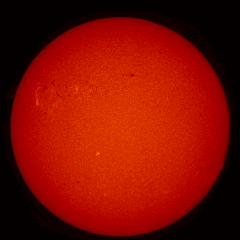 Image of Sun's chromosphere