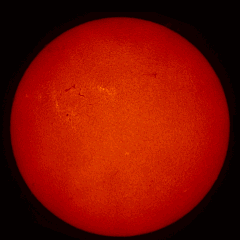 Image of Sun's chromosphere