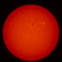 Image of Sun's chromosphere