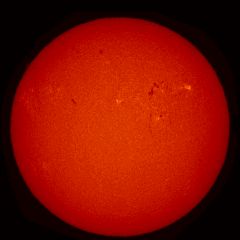 Image of Sun's chromosphere