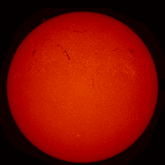 Image of Sun's chromosphere