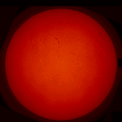 Image of Sun's chromosphere