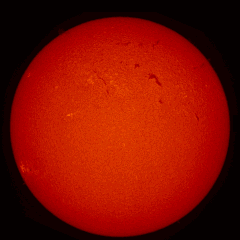 Image of Sun's chromosphere