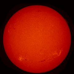 Image of Sun's chromosphere