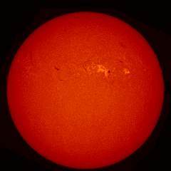 Image of Sun's chromosphere