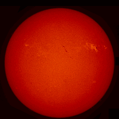 Image of Sun's chromosphere