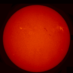 Image of Sun's chromosphere