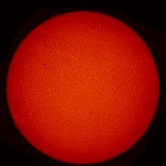 Image of Sun's chromosphere