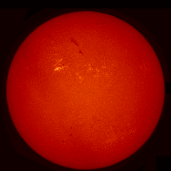 Image of Sun's chromosphere