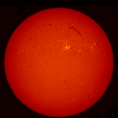 Image of Sun's chromosphere