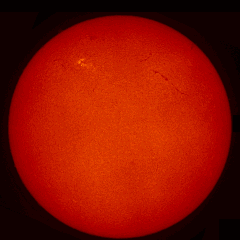 Image of Sun's chromosphere