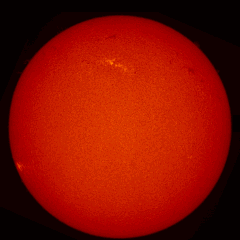 Image of Sun's chromosphere