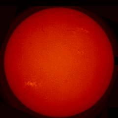 Image of Sun's chromosphere