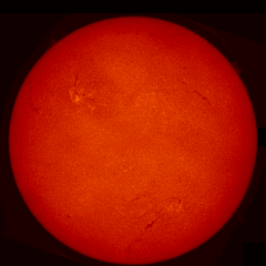 Image of Sun's chromosphere