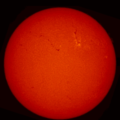 Image of Sun's chromosphere