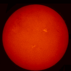 Image of Sun's chromosphere