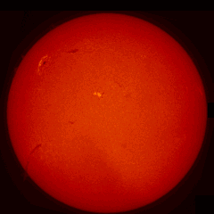 Image of Sun's chromosphere