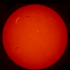 Image of Sun's chromosphere