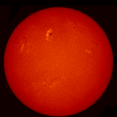 Image of Sun's chromosphere