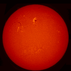 Image of Sun's chromosphere