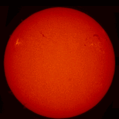 Image of Sun's chromosphere