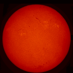 Image of Sun's chromosphere