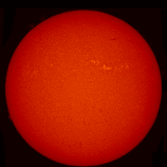 Image of Sun's chromosphere