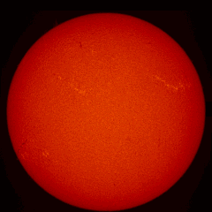 Image of Sun's chromosphere