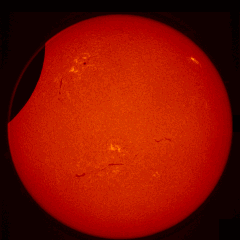 Image of Sun's chromosphere