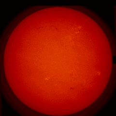 Image of Sun's chromosphere