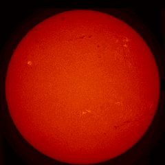 Image of Sun's chromosphere