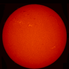 Image of Sun's chromosphere