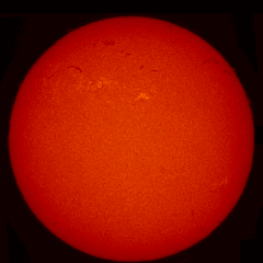 Image of Sun's chromosphere