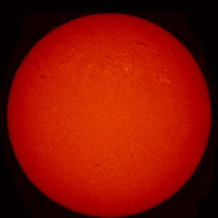 Image of Sun's chromosphere