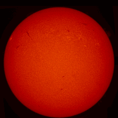 Image of Sun's chromosphere