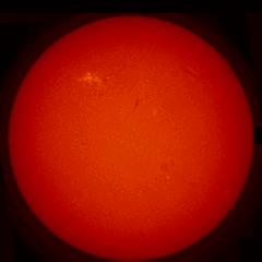 Image of Sun's chromosphere