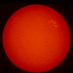 Image of Sun's chromosphere