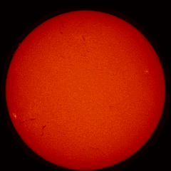 Image of Sun's chromosphere