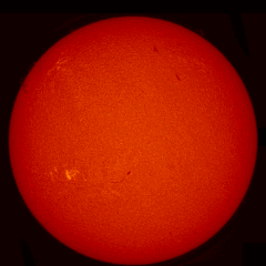 Image of Sun's chromosphere