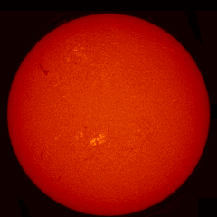 Image of Sun's chromosphere