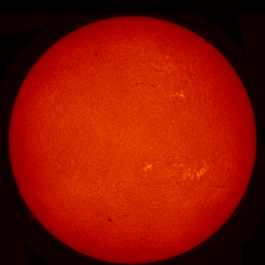 Image of Sun's chromosphere