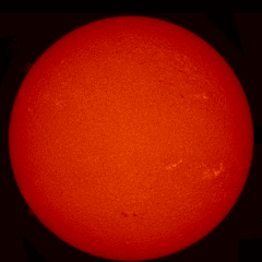 Image of Sun's chromosphere