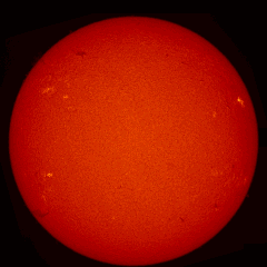 Image of Sun's chromosphere