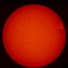 Image of Sun's chromosphere