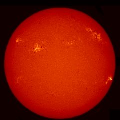 Image of Sun's chromosphere