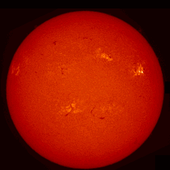 Image of Sun's chromosphere